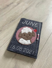 Lade das Bild in den Galerie-Viewer, U-Heft Hülle Schaf