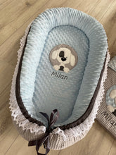 Lade das Bild in den Galerie-Viewer, Babynest Hund mit Decke